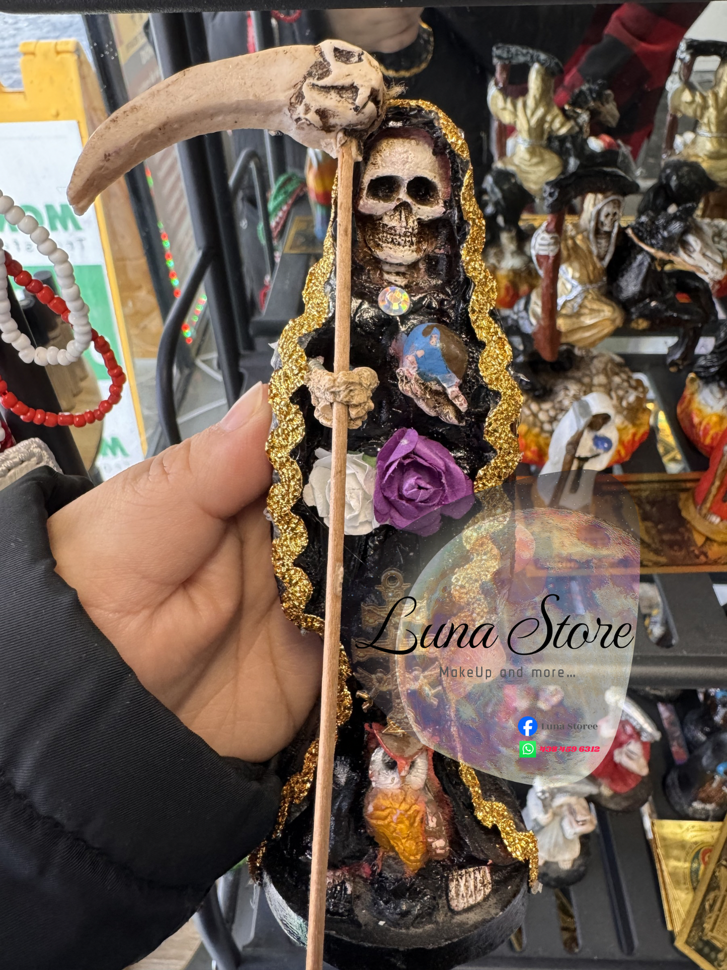 Santa Muerte 15 c.m.