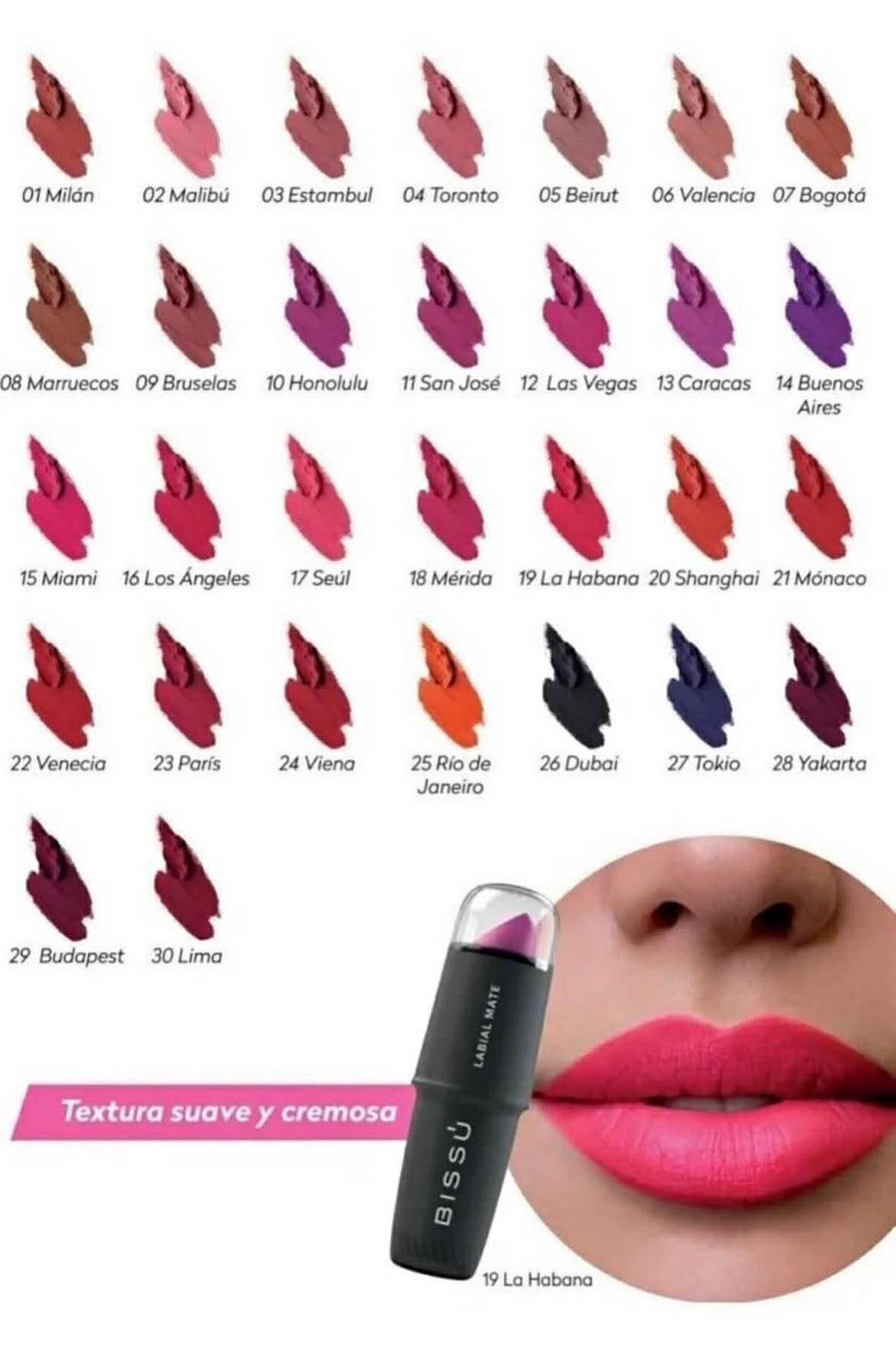 Labial mate BISSU