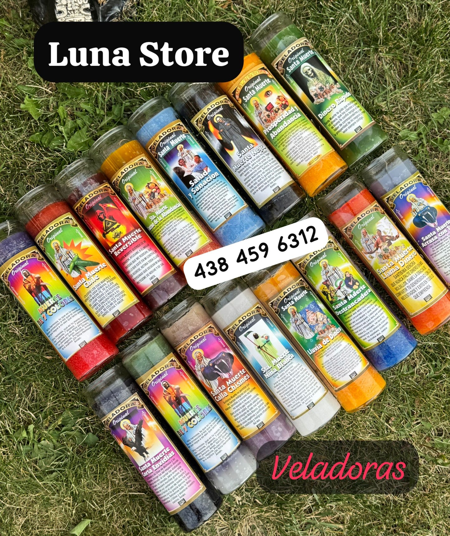 Veladora SANTA MUERTE / Santa Muerte Candle