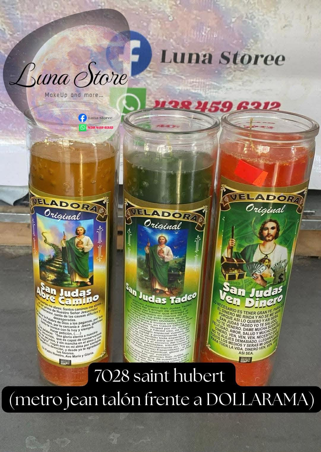 Veladora SAN JUDAS TADEO / SAN JUDAS TADEO CANDLE