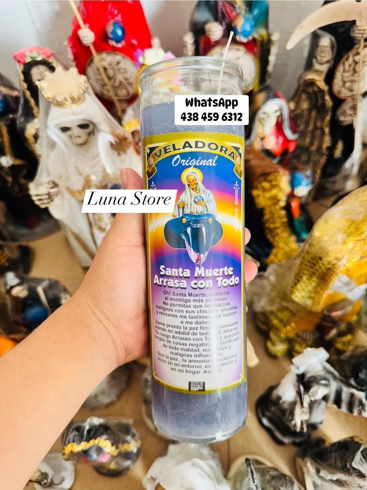 Veladora SANTA MUERTE / Santa Muerte Candle