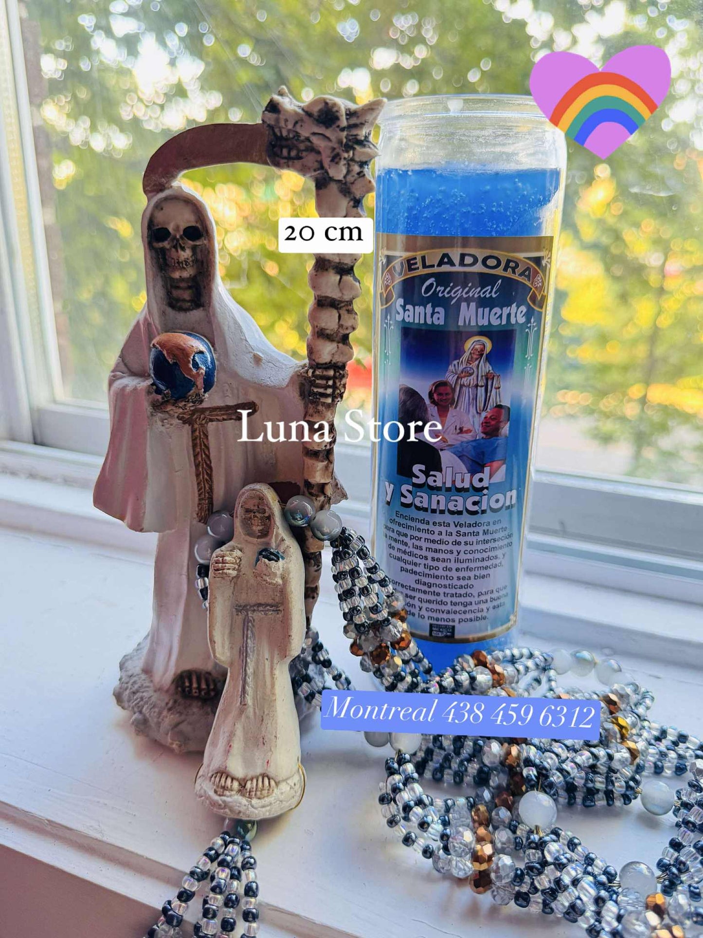Veladora SANTA MUERTE / Santa Muerte Candle