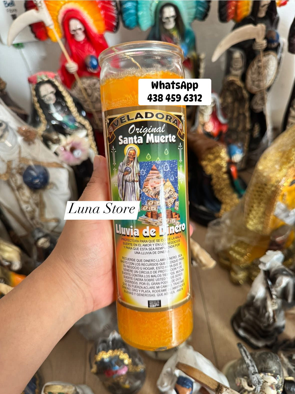 Veladora SANTA MUERTE / Santa Muerte Candle