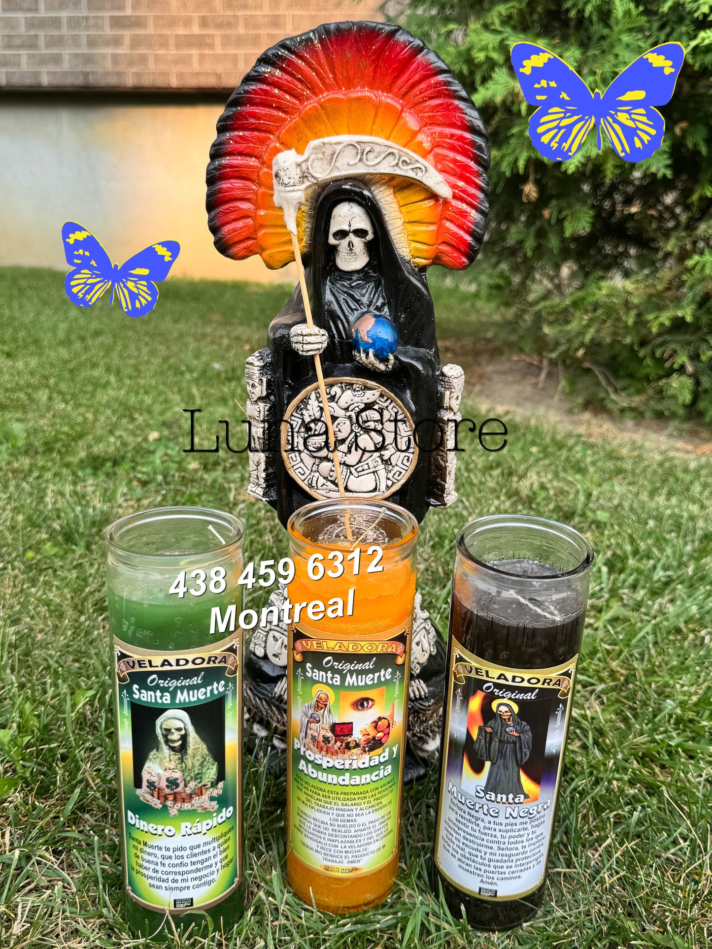 Veladora SANTA MUERTE / Santa Muerte Candle