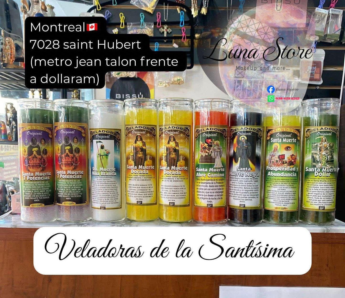 Veladora SANTA MUERTE / Santa Muerte Candle