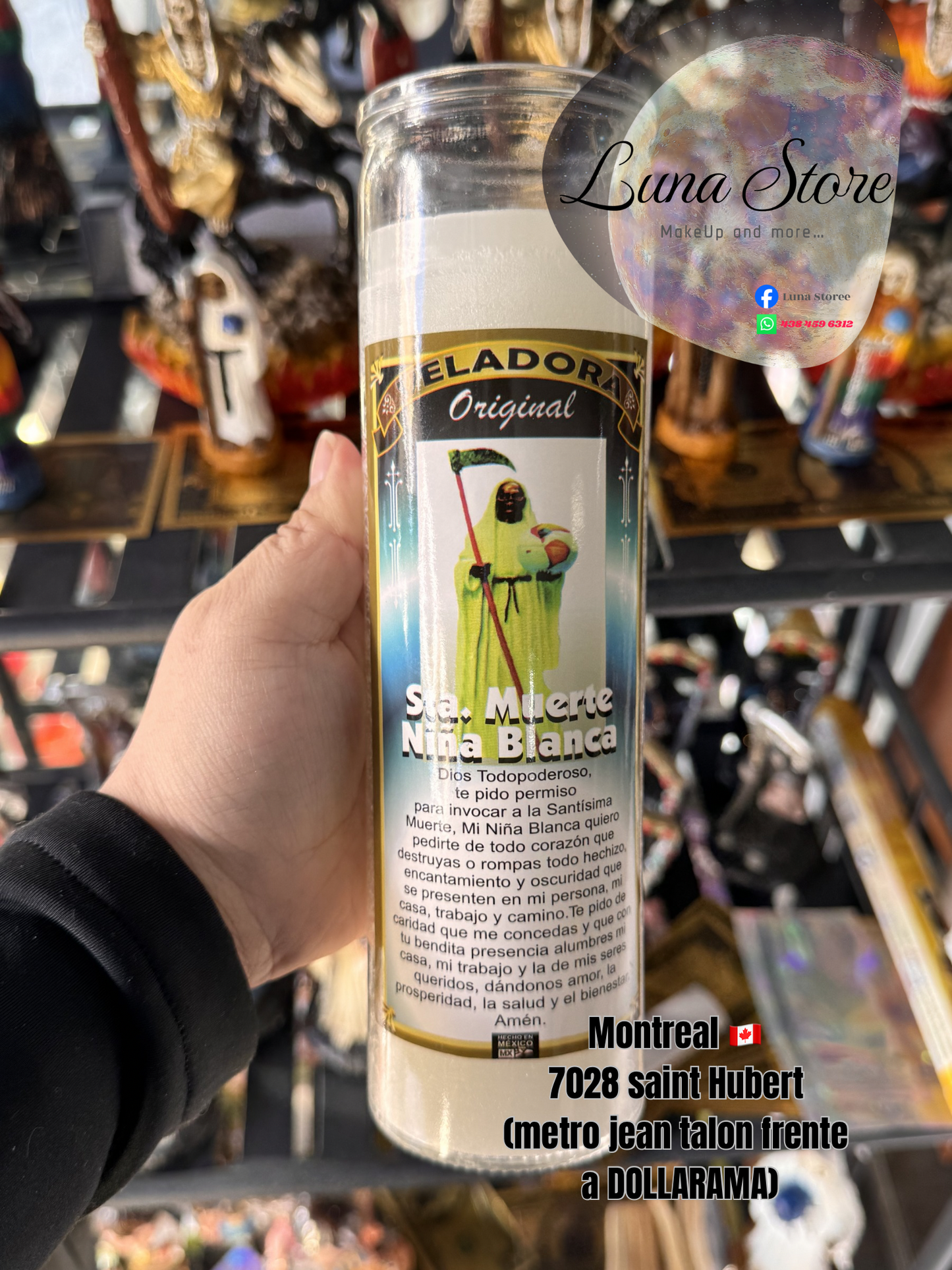 Veladora SANTA MUERTE / Santa Muerte Candle