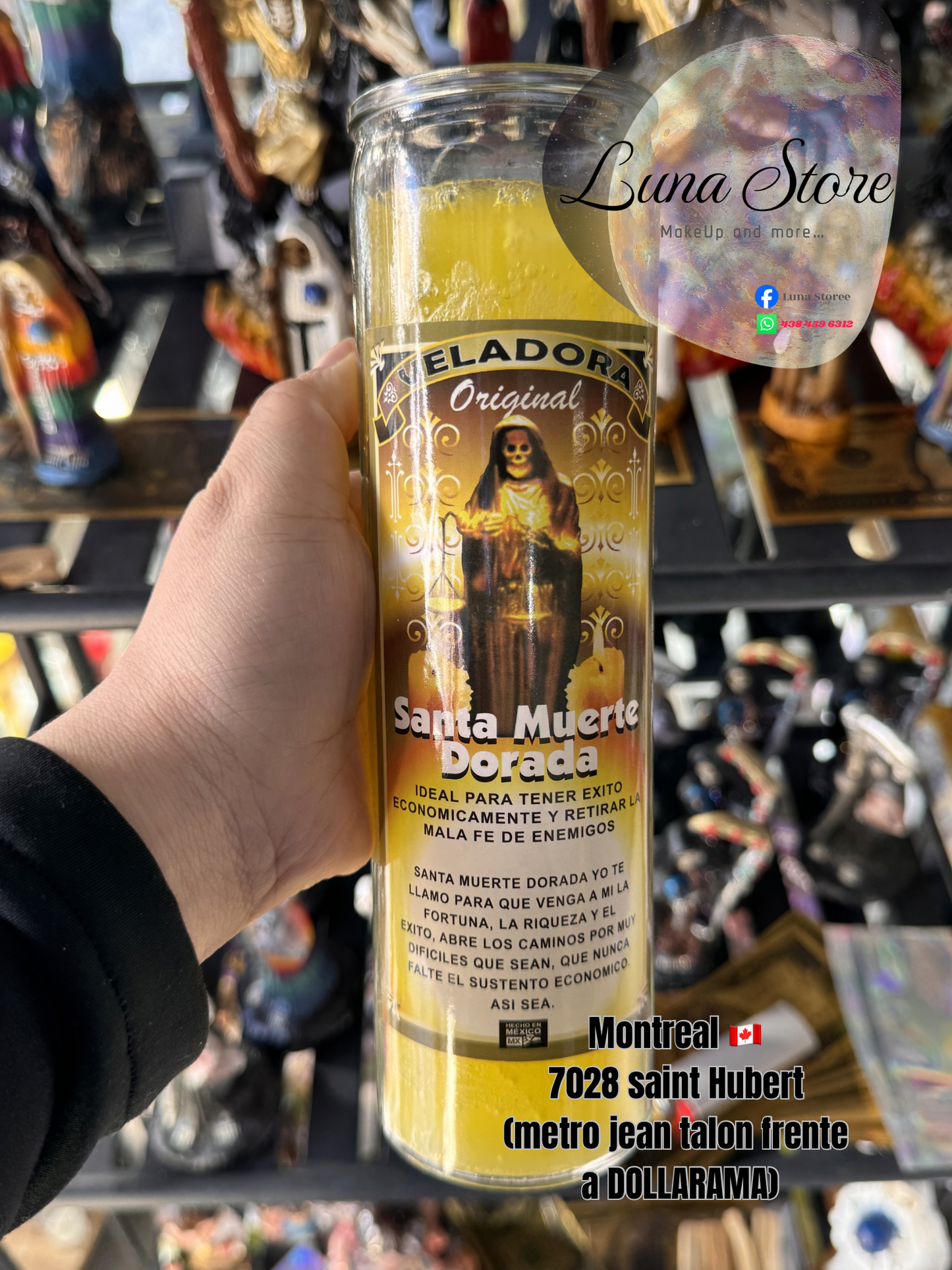 Veladora SANTA MUERTE / Santa Muerte Candle