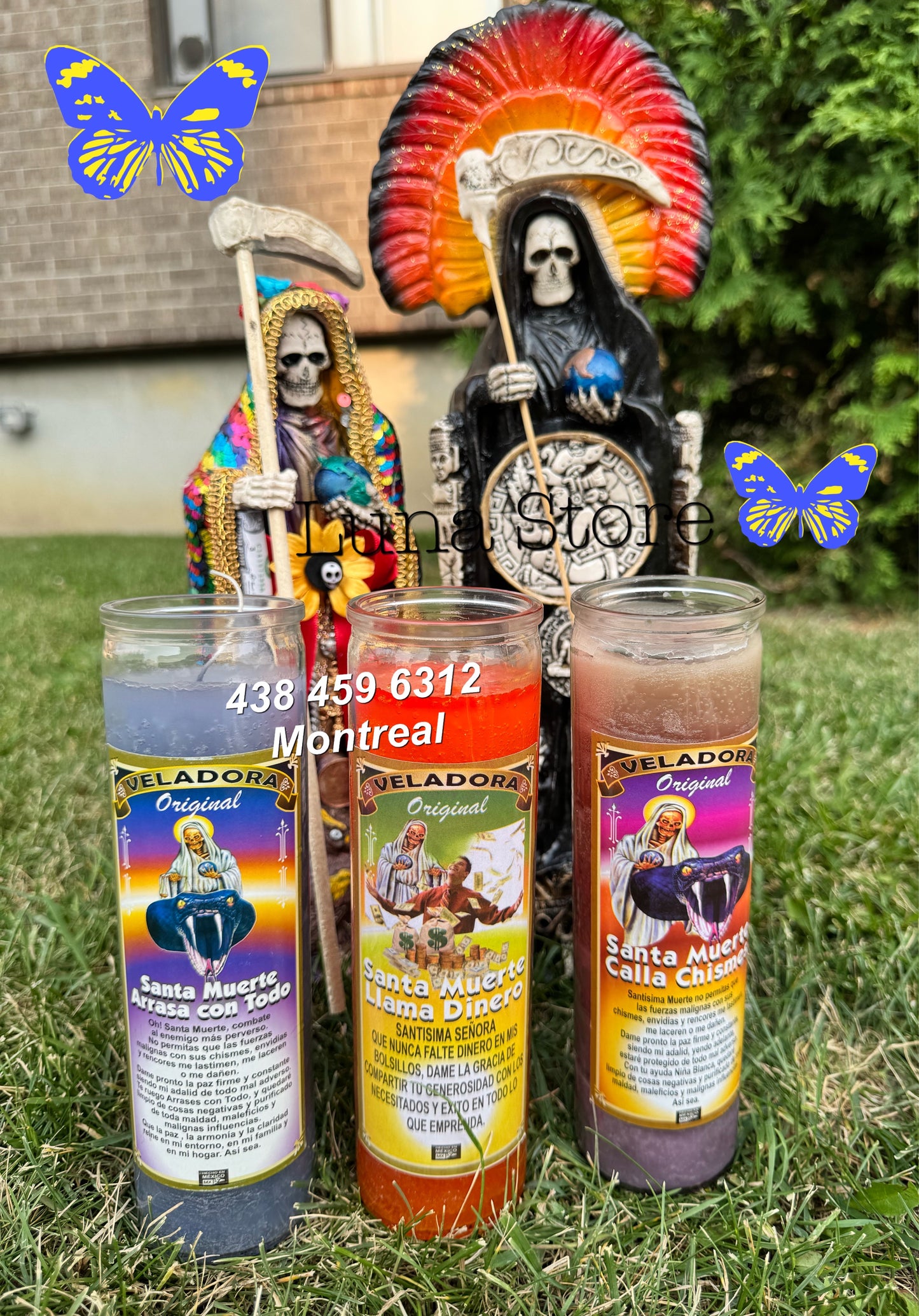 Veladora SANTA MUERTE / Santa Muerte Candle