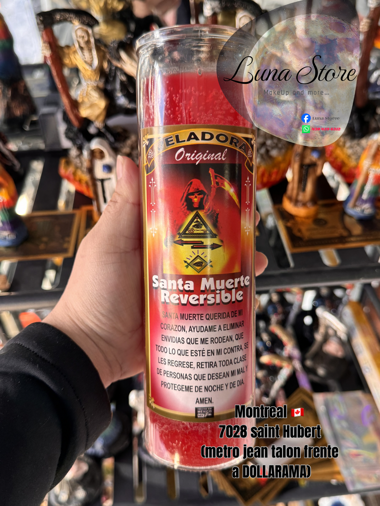 Veladora SANTA MUERTE / Santa Muerte Candle