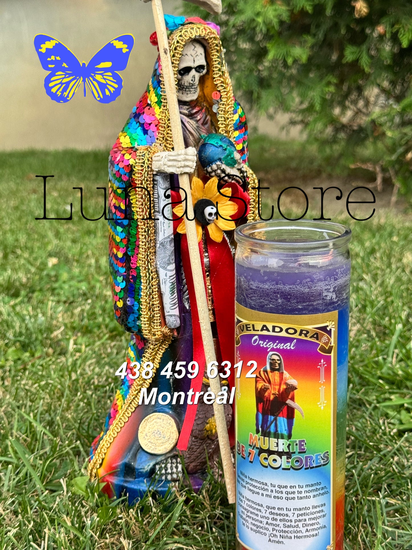 Veladora SANTA MUERTE / Santa Muerte Candle