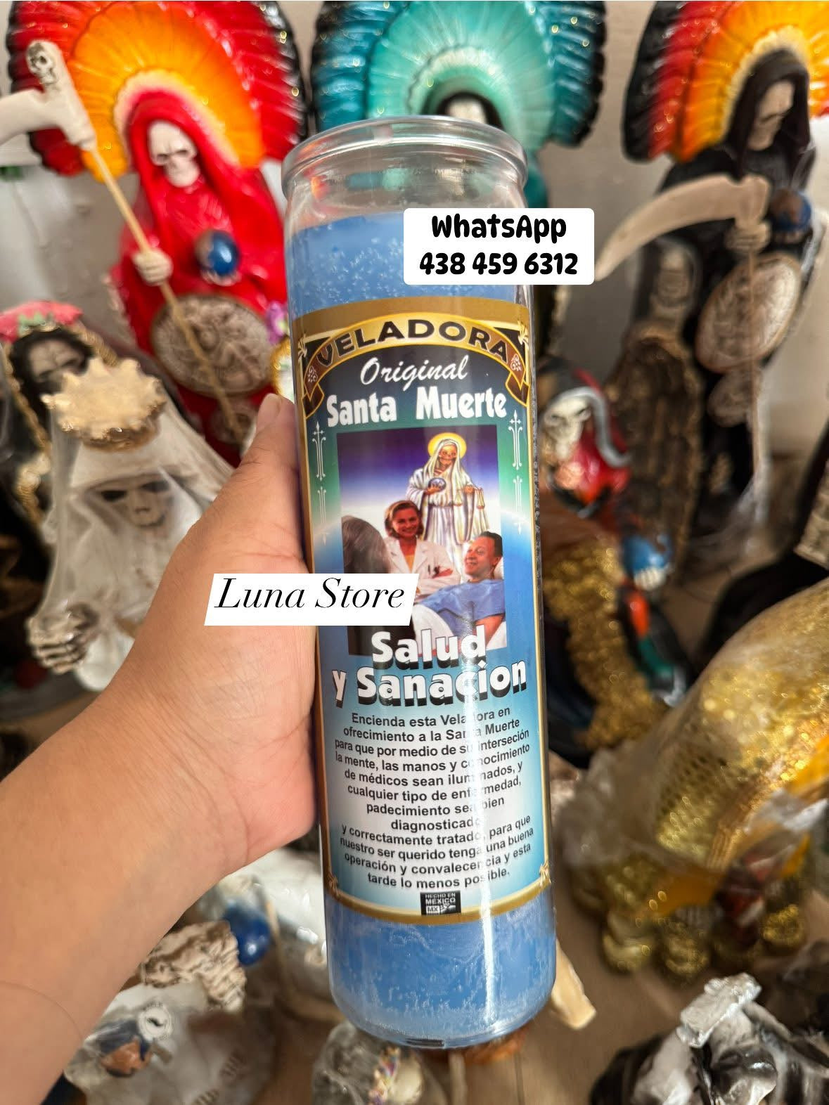 Veladora SANTA MUERTE / Santa Muerte Candle
