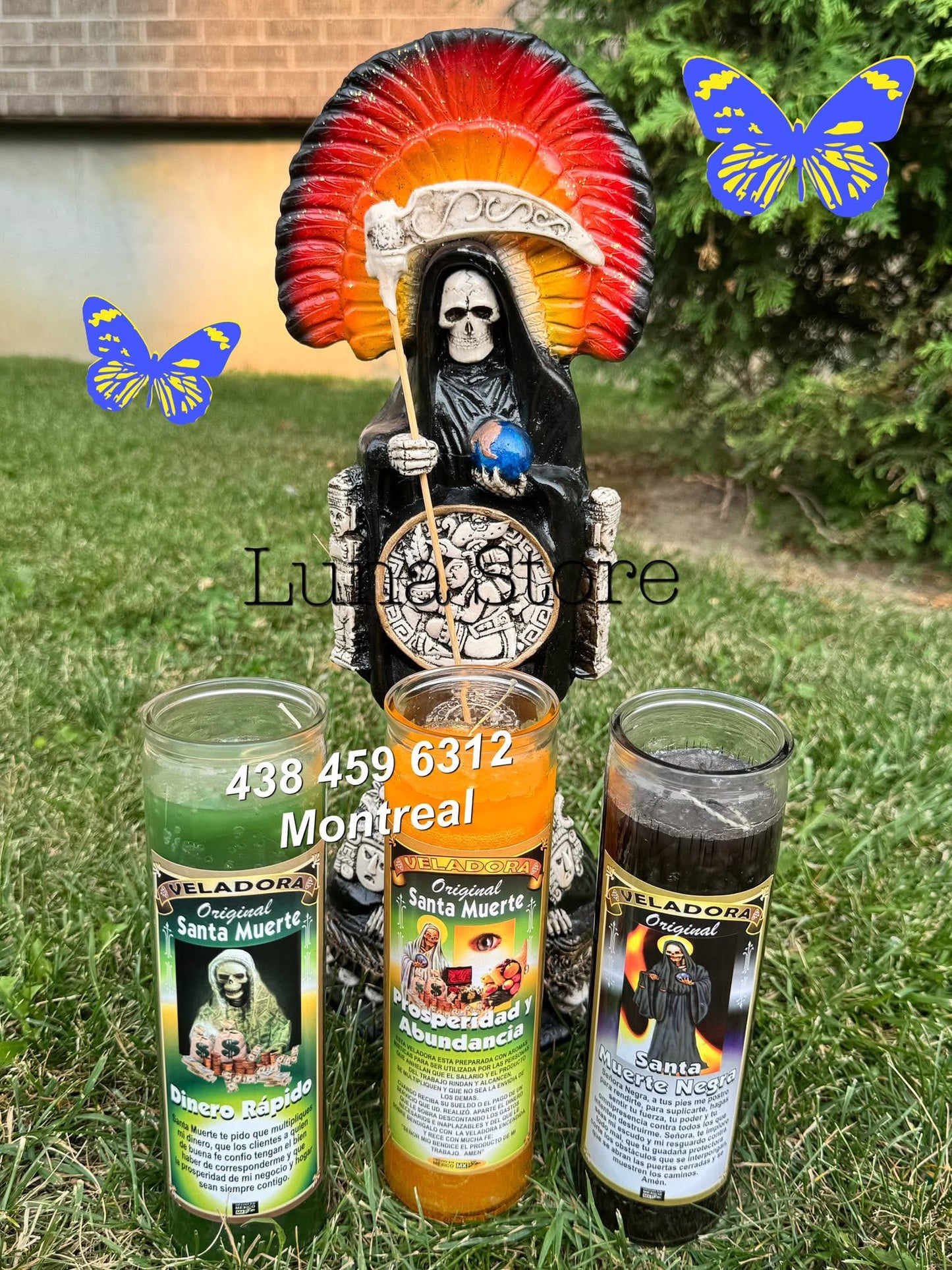 Veladora SANTA MUERTE / Santa Muerte Candle