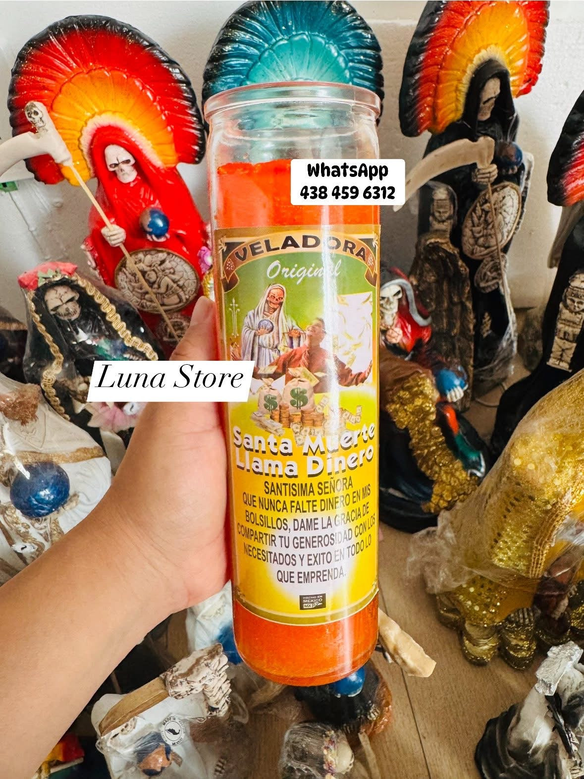 Veladora SANTA MUERTE / Santa Muerte Candle