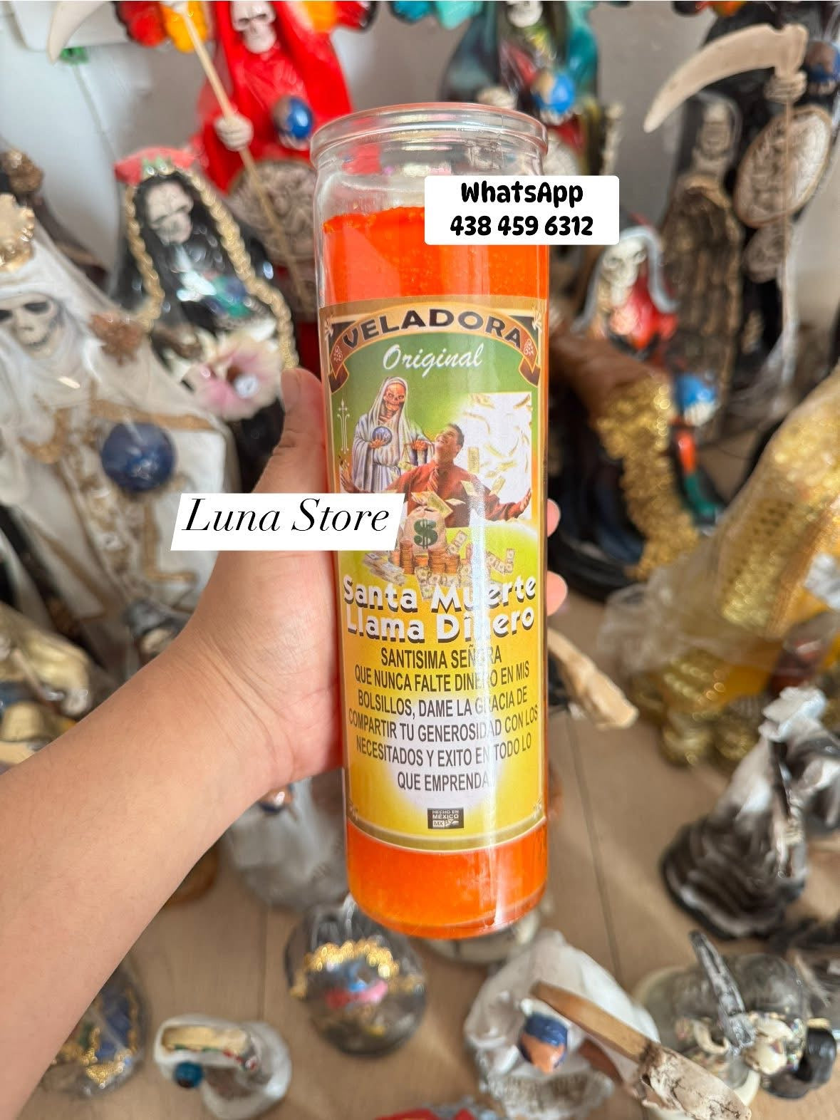 Veladora SANTA MUERTE / Santa Muerte Candle