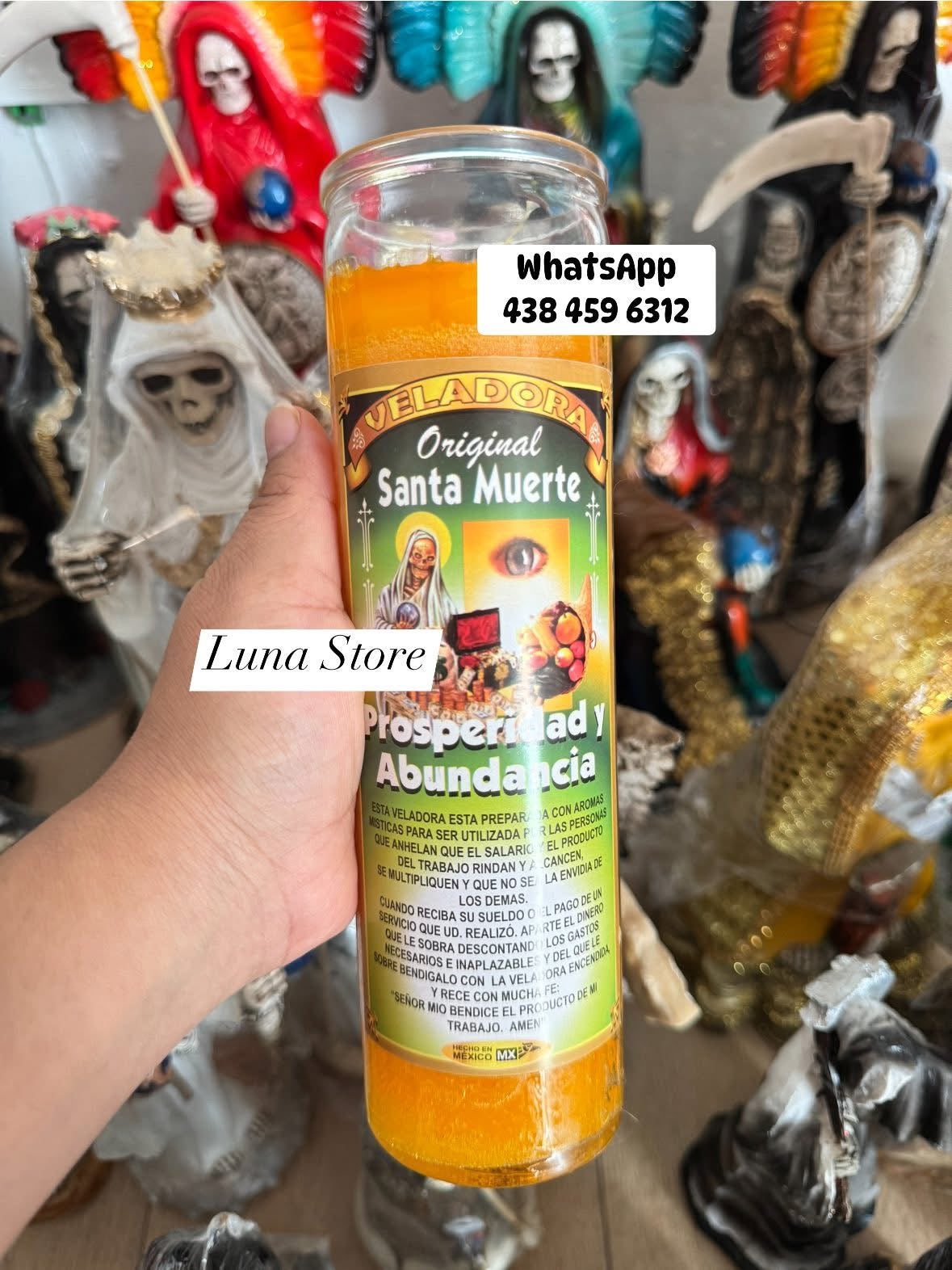 Veladora SANTA MUERTE / Santa Muerte Candle