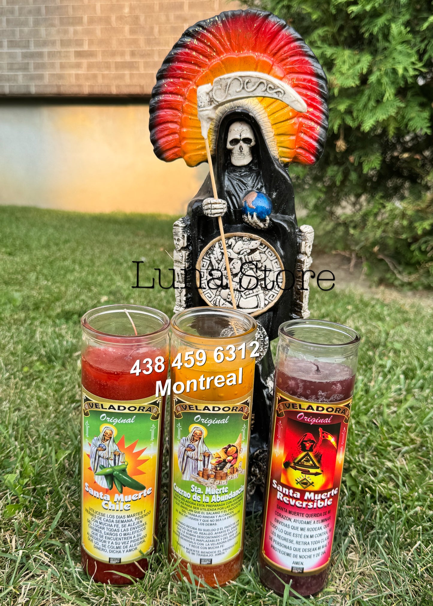 Veladora SANTA MUERTE / Santa Muerte Candle