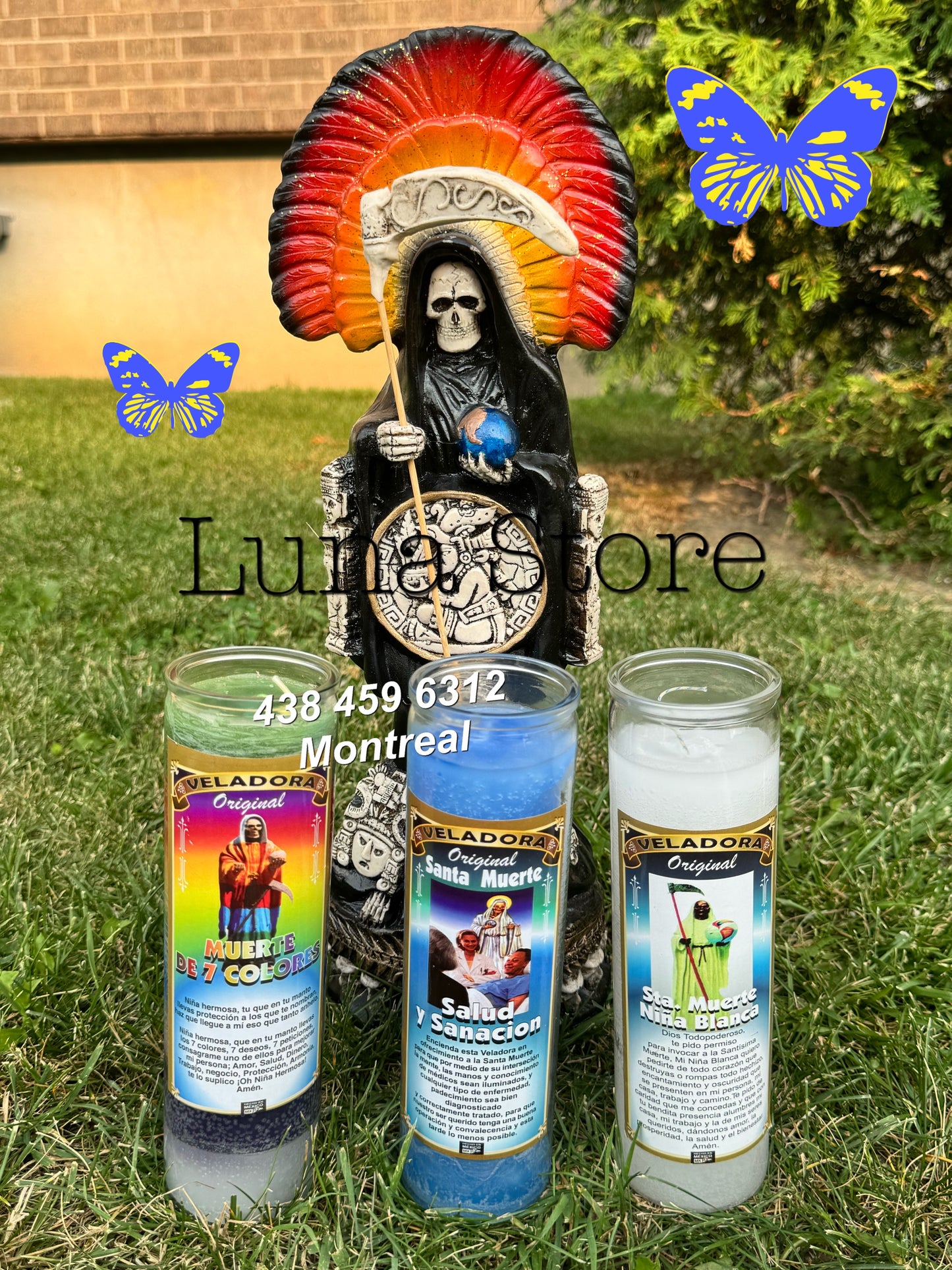 Veladora SANTA MUERTE / Santa Muerte Candle