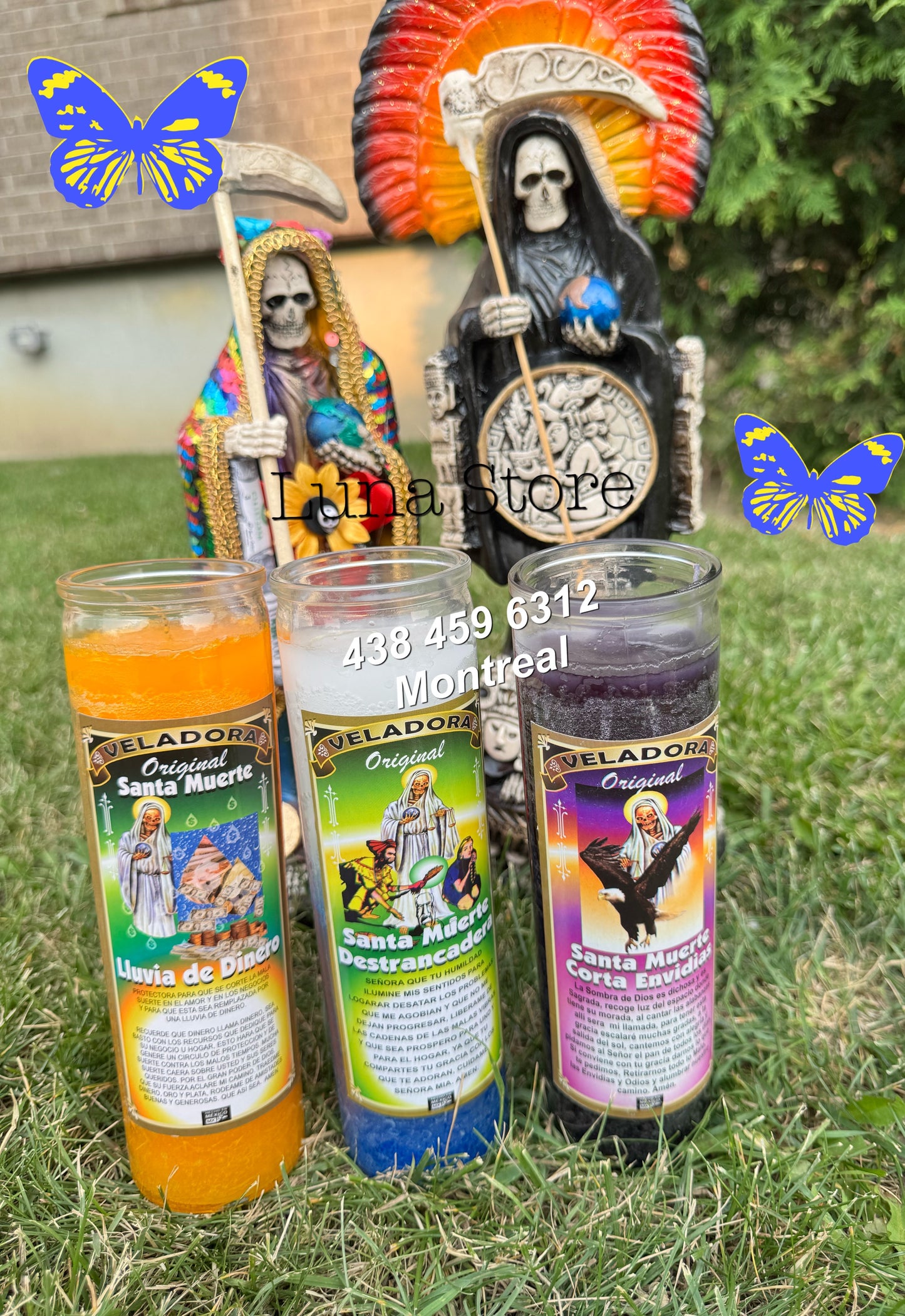 Veladora SANTA MUERTE / Santa Muerte Candle