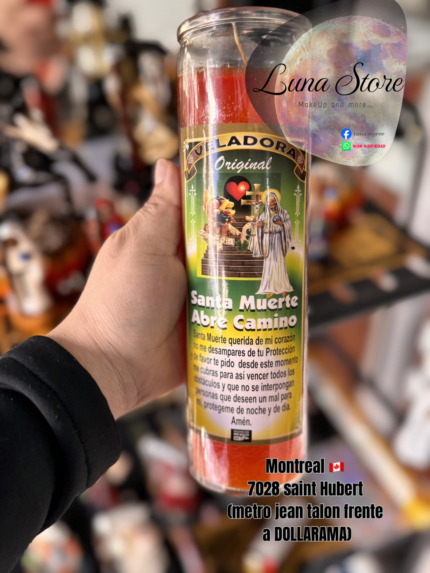 Veladora SANTA MUERTE / Santa Muerte Candle