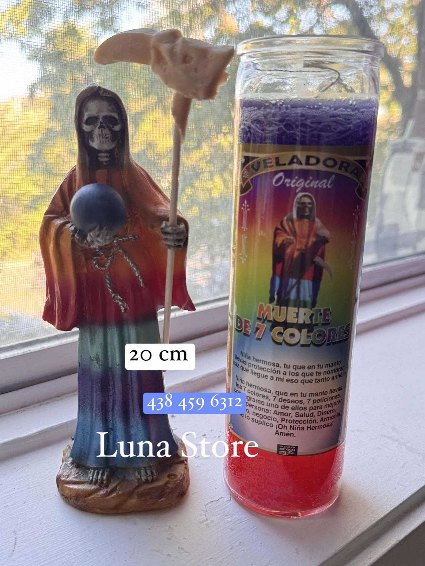 Veladora SANTA MUERTE / Santa Muerte Candle