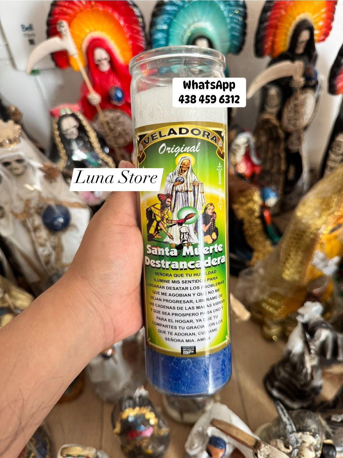 Veladora SANTA MUERTE / Santa Muerte Candle