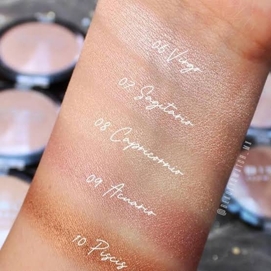 Iluminadores en polvo BISSU